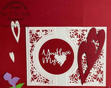 Load image into Gallery viewer, Dies ... to die for metal cutting die - Slimline basic Long Heart - Slim line