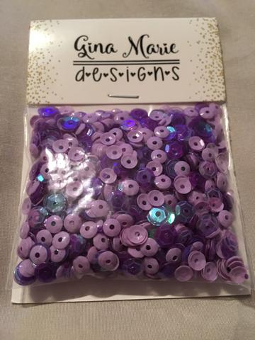 Gina Marie  Sequins mix - Sparkling Grape