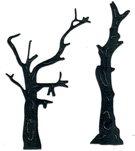 Dies ... to die for metal cutting die - Spooky Dead trees