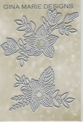 Gina Marie Metal cutting die - Spring Flower Arrangement