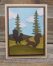 Load image into Gallery viewer, Gina Marie Metal cutting die - SQUIRRELS PLATE STYLE DIE