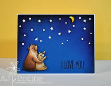 Load image into Gallery viewer, Gina Marie Metal cutting die - starry sky star background plate