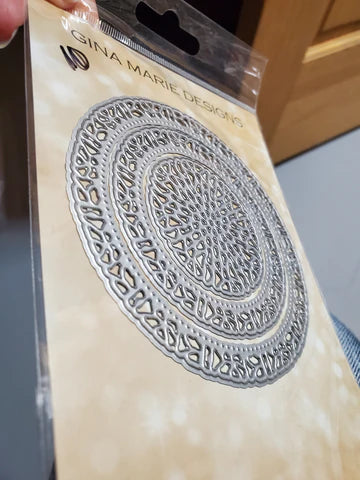 Gina Marie Metal cutting die - Stained Glass Circle
