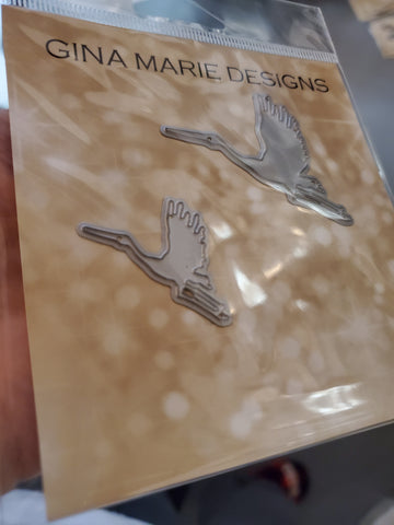 Gina Marie Metal cutting die - Stork / Crane