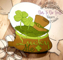Load image into Gallery viewer, Dies ... to die for metal cutting die - Lucky Shamrock title
