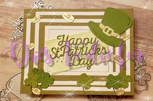 Dies ... to die for metal cutting die - Leprechaun Hat St. Patrick's Day