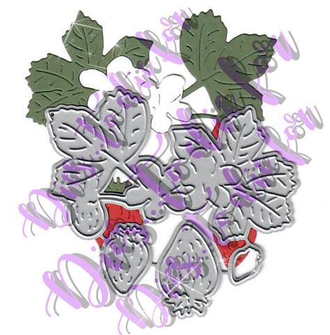 Dies ... to die for metal cutting die - Strawberries and Strawberry plant