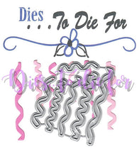 Load image into Gallery viewer, Dies ... to die for metal cutting die - Streamers