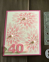Load image into Gallery viewer, Gina Marie Metal cutting die - studded dot numbers - stud