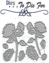 Load image into Gallery viewer, Dies ... to die for metal cutting die - Sunflower set