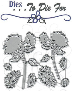 Dies ... to die for metal cutting die - Sunflower set