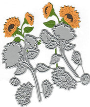 Load image into Gallery viewer, Dies ... to die for metal cutting die - Sunflower set