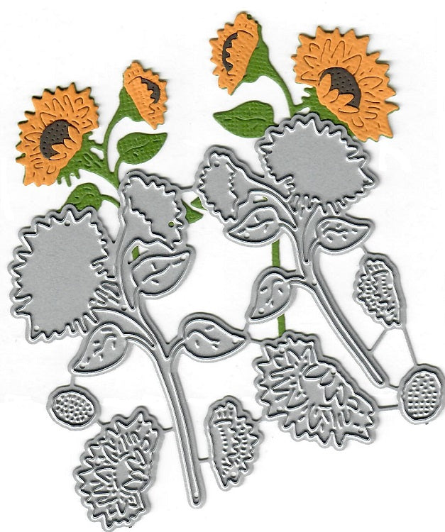 Dies ... to die for metal cutting die - Sunflower set