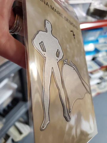 Gina Marie Metal cutting die - Super Dad - guy Man