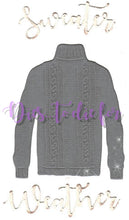 Load image into Gallery viewer, Dies ... to die for metal cutting die Sweater Weather set