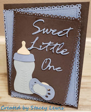 Load image into Gallery viewer, Dies ... to die for metal cutting die - Sweet little one word