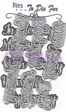 Load image into Gallery viewer, Dies ... to die for LLC metal cutting die - Sympathy words - Seasons words with shadow