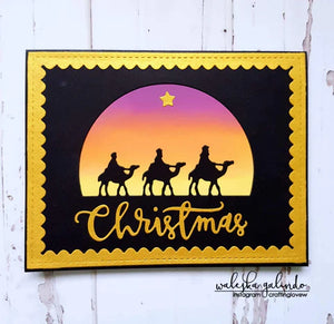 Gina Marie Metal cutting die - Three wise men