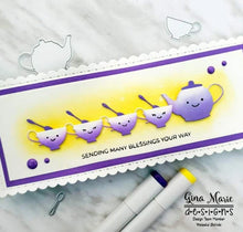 Load image into Gallery viewer, Gina Marie Metal cutting die - Time for Tea set