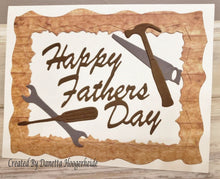 Load image into Gallery viewer, Dies ... to die for metal cutting die - Happy Father&#39;s Day word