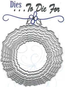 Dies ... to die for metal cutting die - Torn edge circle nesting set