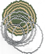 Load image into Gallery viewer, Dies ... to die for metal cutting die - Torn edge circle nesting set