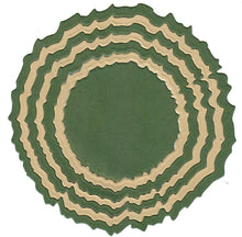 Load image into Gallery viewer, Dies ... to die for metal cutting die - Torn edge circle nesting set