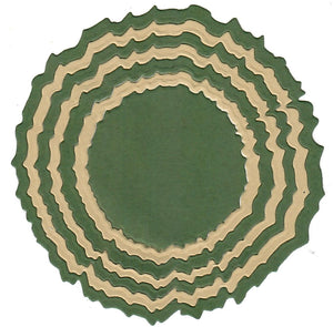 Dies ... to die for metal cutting die - Torn edge circle nesting set