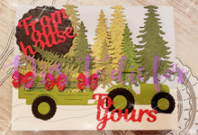 Load image into Gallery viewer, Dies ... to die for metal cutting die Tractor and Hay wagon