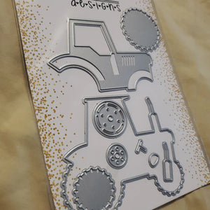 Gina Marie Metal cutting die - Tractor