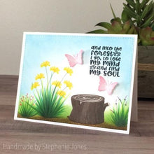 Load image into Gallery viewer, Gina Marie Clear stamp set - Tree stump