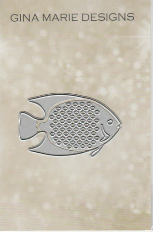 Gina Marie Metal cutting die - Tropical fish 2