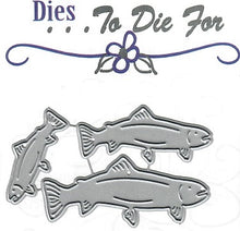 Load image into Gallery viewer, Dies ... to die for metal cutting die - Fish Rainbow Trout