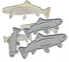 Load image into Gallery viewer, Dies ... to die for metal cutting die - Fish Rainbow Trout