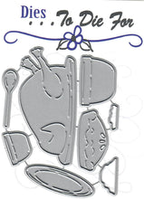 Load image into Gallery viewer, Dies ... to die for metal cutting die - Turkey Dinner