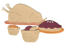 Load image into Gallery viewer, Dies ... to die for metal cutting die - Turkey Dinner