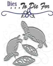 Load image into Gallery viewer, Dies ... to die for metal cutting die - Turtle - painted