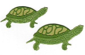 Dies ... to die for metal cutting die - Turtle - painted