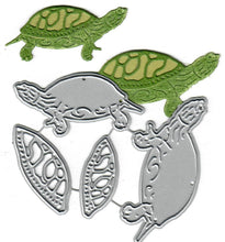 Load image into Gallery viewer, Dies ... to die for metal cutting die - Turtle - painted