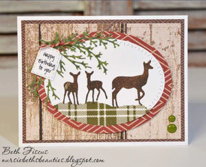 Gina Marie Metal cutting die - twiggy Branches