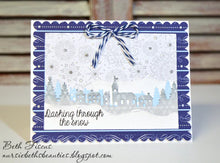 Load image into Gallery viewer, Gina Marie Metal cutting die - Winter Village edge