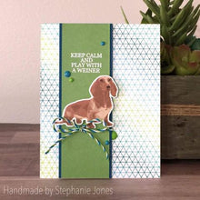 Load image into Gallery viewer, Gina Marie Clear stamp set - Dog - Weiner layered