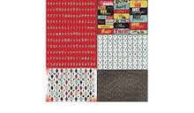 Load image into Gallery viewer, Letters - Prima cardstock sticker - Welcome to Paris Alphabet fonts and multi words pack