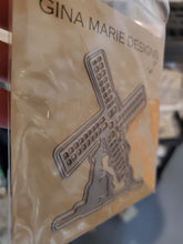 Load image into Gallery viewer, Gina Marie Metal cutting die - Windmill and shadow