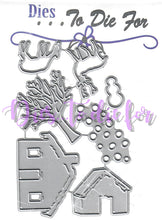 Load image into Gallery viewer, Dies ... to die for metal cutting die - Winter Farmhouse set