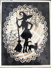 Load image into Gallery viewer, Gina Marie Metal cutting die - Witch and Cat