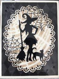 Gina Marie Metal cutting die - Witch and Cat