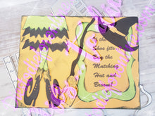 Load image into Gallery viewer, Dies ... to die for metal cutting die - Witch legs and skirt corner