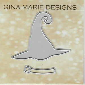 Gina Marie Metal cutting die - Witch Hat