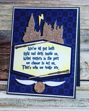Load image into Gallery viewer, Gina Marie Clear stamp set - Wizard potter theme - Harry